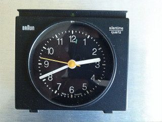 Braun Design Reisewecker Quartz Uhr Travel Clock 70er 80er 70ies 80ies Hfg Ulm Bild
