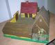 Liebevoll Gebauter,  Alter Bauernhof Vierseithof Mit Vielen Details Holzspielzeug Bild 10