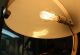 Rar Design Tisch Lampe Leuchte - Weisser Schirm Messing Hals - Art Deco 1920-1949, Art Déco Bild 3