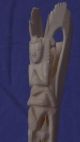 Antiquität Figur Bein Göttin Der Gesundheit Beinschnitzerei Asia Buddha Skulptur Beinarbeiten Bild 6
