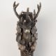 Gamsbart Halter Um 1900,  Silber Punziert,  Hubertus - Hirsch,  Jagd / Trachten Volkskunst Bild 3