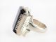 Art Deco Damen Herren 800 Silber Onyx Siegel Ring Handgefertigt Ringe Bild 3