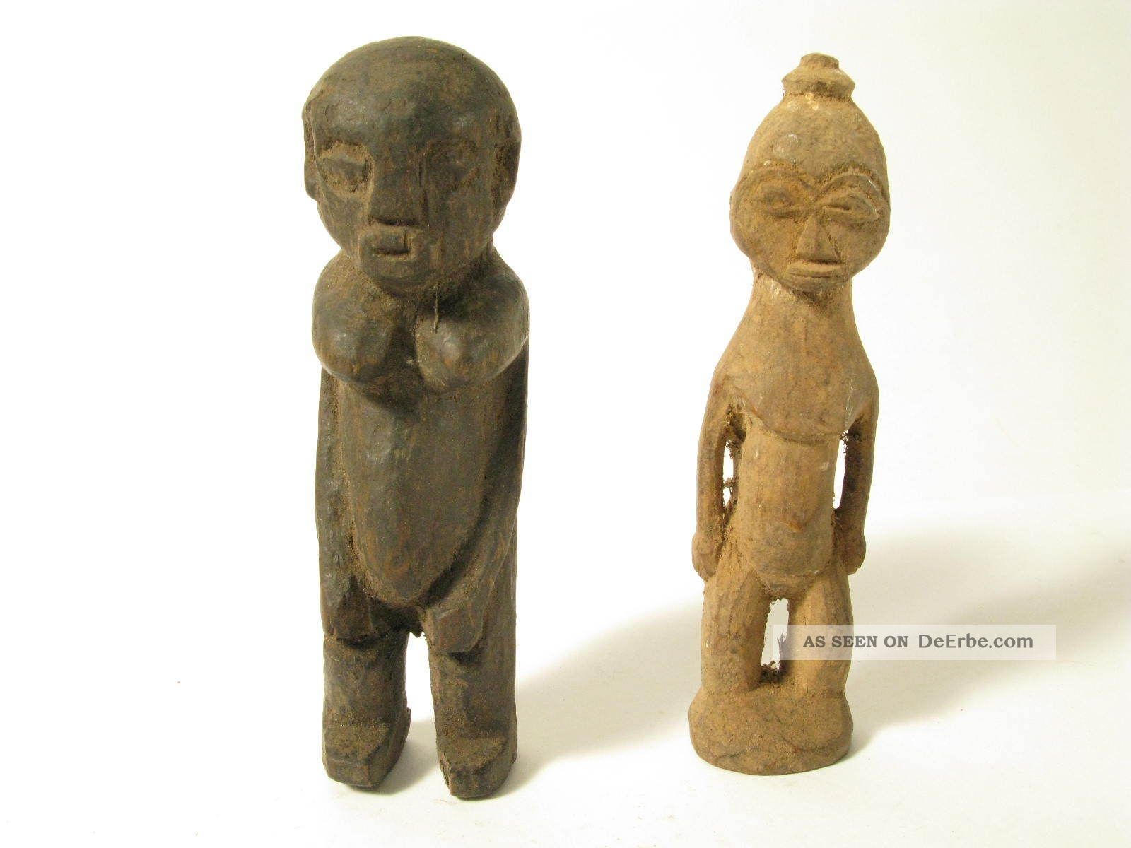 Lobi Gurunsi Kleinfiguren 12cm Small Figures Burkina Faso Afrozip Entstehungszeit nach 1945 Bild