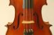Sehr Gute Alte Deutsche 4/4 Geige - Violine Mit Zettel Antonius Stradivarius Saiteninstrumente Bild 1