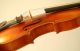 Sehr Gute Alte Deutsche 4/4 Geige - Violine Mit Zettel Antonius Stradivarius Saiteninstrumente Bild 3