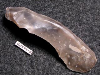 9000j.  A: RaritÄt Überlaufklinge Messer Steinzeit Mesolithikum Flint Maglemose K Bild