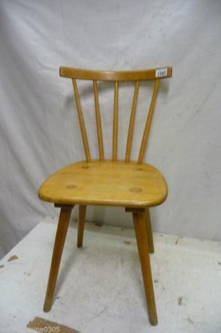 5343.  Alter Wirtshaus Stuhl Old Wooden Chair Bild