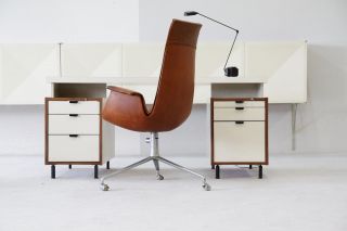 Hans Gugelot Schreibtisch Desk Like Rams Frühen 50th M125s Bofinger Klassiker Bild