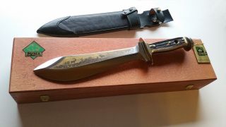 Puma Ehren Waidblatt,  Top Von 1975,  Jagdmesser Knife Couteau Germany Solingen Bild