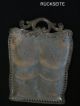 Ex Voto - Votivgabe - MÄnnerbrust Um 1950 - Alt - Ca.  11,  6 Cm Votivbilder & Sakralmalerei Bild 1