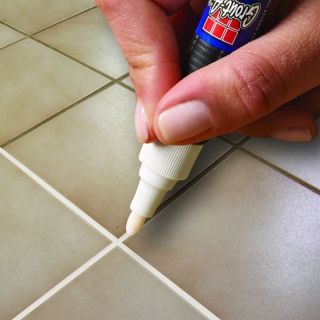 Ziehen - Adjutant Tile Marker - Keramik - Fliese - Reparatur - Feder Reversible Nib Weiß Bild