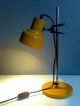 70er Tischlampe Lampe Leuchte Tischleuchte Gelb.  Panton,  Colani Ära.  70s Lamp 1970-1979 Bild 2