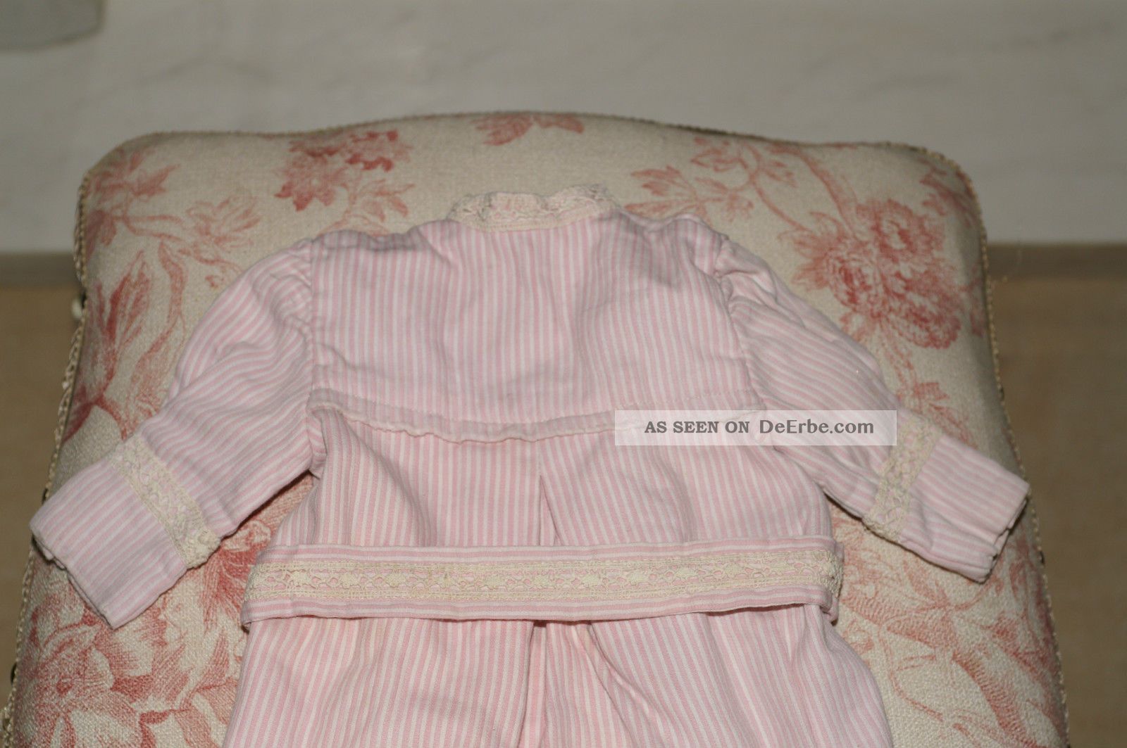 Sehr Schönes Puppenkleid Für Antike Puppe 30 Cm Lang Porzellankopfpuppen Bild