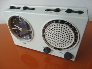 Braun Design Clock Radio Abr 21 Uhrenradio Wecker Rare 4840 Bild