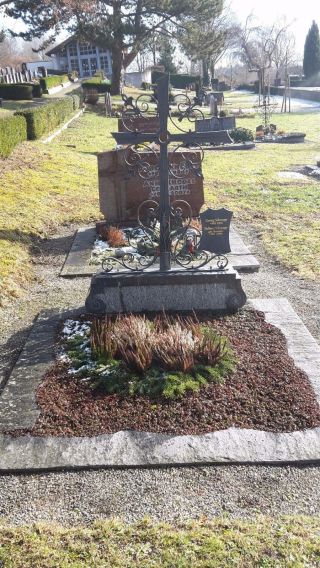 Schmiedeeisernes Grabkreuz,  Sehr Gut Erhalten Bild