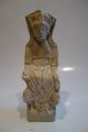 Römisch Germanische Matrona Statuette Hausaltar Ccaa Öllampe Mit Docht Larp Antike Bild 1