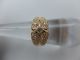 Damenring Besetzt Brillanten Von Zus.  Ca 0,  67 Ct - 750er Gelbgold Ringe Bild 2