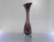 Vintage Orrefors Glas Kristall Vase Violett Schweden Art Glass Mid Century 1960 1960-1969 Bild 3