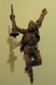 Holzfigur Bergsteiger Kletterer Fackel Holz Figur Geschnitzt Holzschnitzerei Holzarbeiten Bild 2