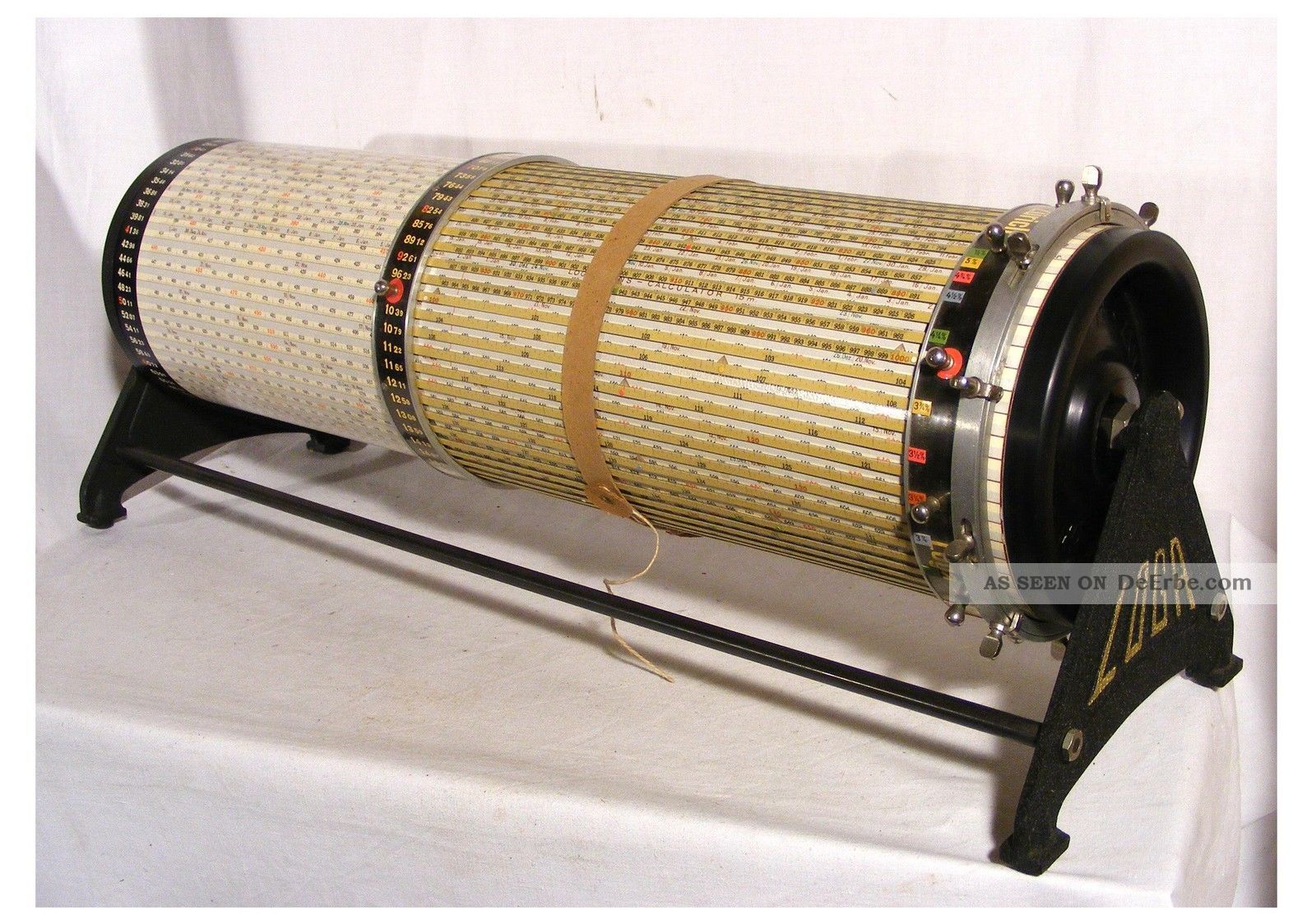 Rechenmaschine Calculator Slide Rule Rechenwalze Loga 15m Top Neuwertig Antike Bürotechnik Bild