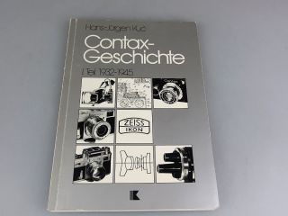 Buch: Contax - Geschichte,  Zeiss Ikon,  1.  Teil 1932 - 1945,  Hans - Jürgen Kuc Sb075 Bild