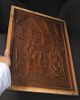 4 Alte Handgeschitzte Holzbilder 3d Edelholz Massiv Mensch Mittelalter Bild Holz Holzarbeiten Bild 8