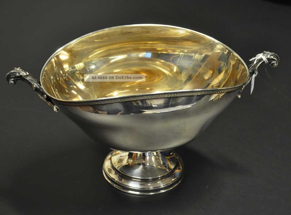 Schale Auf Fu Silber