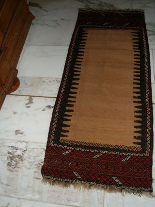 Antique Baluch Rug Kilim Sofre Nomade Ancien Baluchi Sofreh Antiker Belutsch Bild