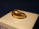 750 Gold Antiker Damenengoldring Gelbgold 14karat Mit Tigerauge Cabochon Ringe Bild 2