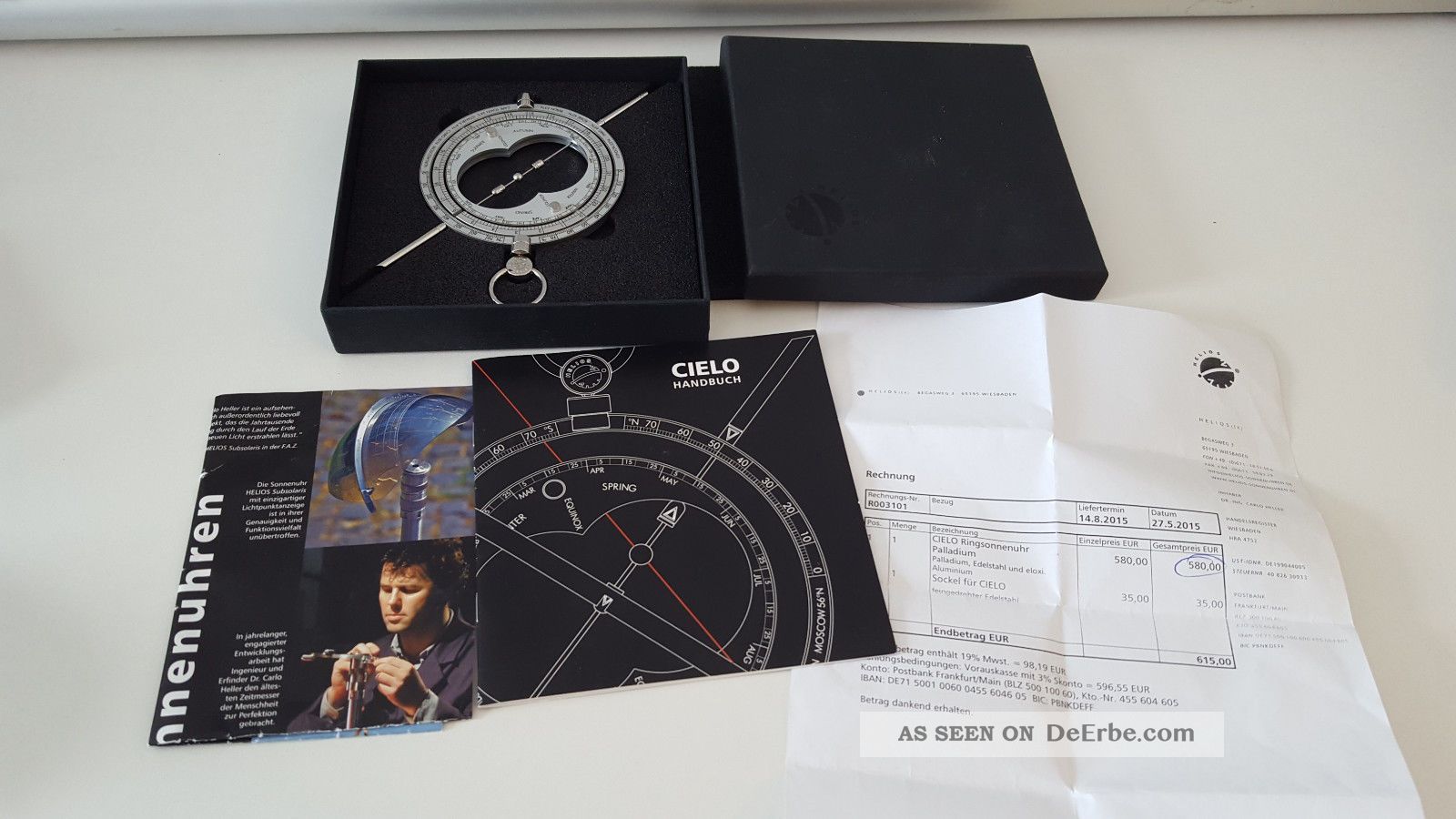 Cielo Ringsonnenuhr Technik & Instrumente Bild