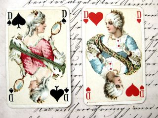 Spielkarte / Rokoko / 1925 Bild