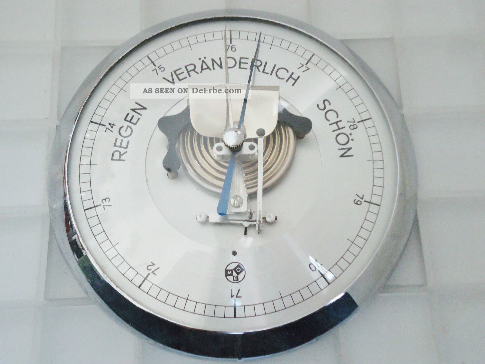 Moco Barometer Holosteric Möller,  Oemichen&co.  50er Jahre Art Deco Stil Technik & Instrumente Bild