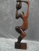 Handgeschnitzte Afrikanische Figur 42 Cm Skulptur Afrika Ghana Nr.  33 Entstehungszeit nach 1945 Bild 1