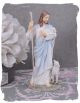 Christus Der Gute Hirte Jesus Skulptur Kirchenfigur Messias Rel. Andenken & Mitbringsel Bild 2