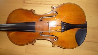 Alte Geige Violine Violin 4/4 Geige - Aus Sammlungsauflösung Bild