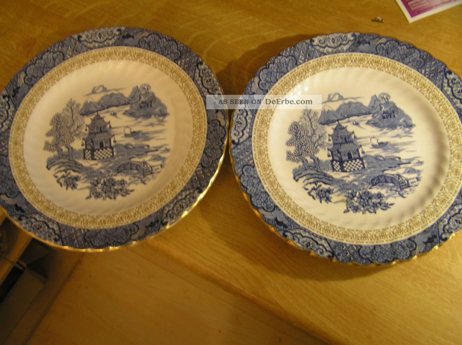 2 Plates,  2 Teller Von Royal Tudor 