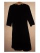 Schwarzes Samtkleid Selbstgenäht Konfirmationskleid Mädchen 1950 Vintage Kleidung Bild 3