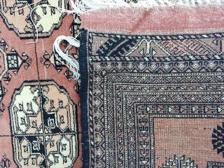 Perserteppich Turkmene Auf Seide Antik,  Ca.  123x190cm,  Handgknüpft Bild