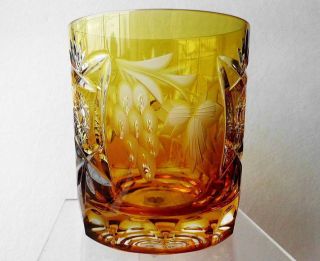 Fantastisches Nachtmann Traube 1 Whisky Glas Römer Bernstein Top Bild