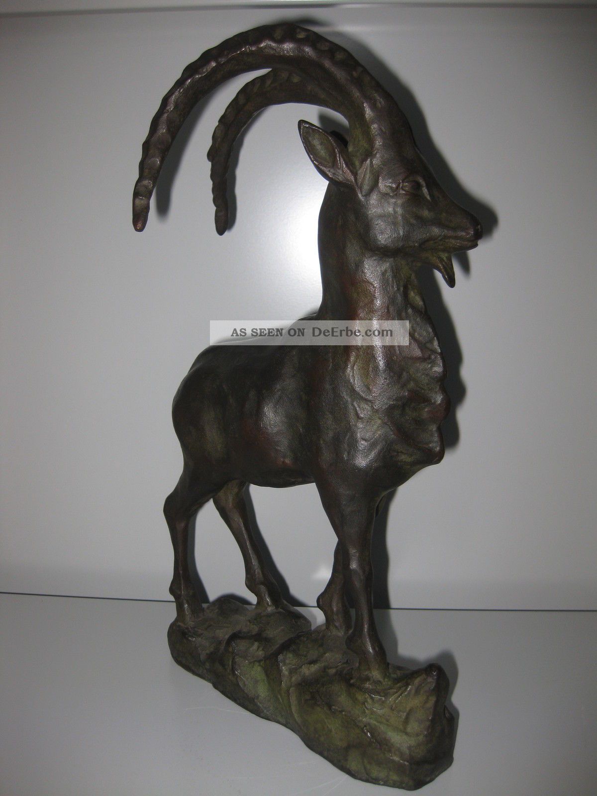 Messing Wal Skulptur - Antike Metall Figur Für Desktop Deko & Fengshui