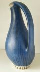 Sehr Selten Anneliese Beckh Vase 3992 Schmider Zell Zeller Keramik Blau 1954 1950-1959 Bild 1