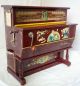 Verbena Miniature Spanish Barrel Piano,  Um 1960 Mechanische Musik Bild 2