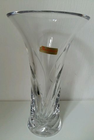 Kristallvase Bleikristall Schwere Nachtmann Fleurie / FrÜhling Vase 26 Cm Bild