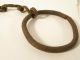 Alte Eisenfessel Fußfessel Ewe Old Rare Slave Iron Bracelet Esclave 2 Afrozip Afrika Bild 4