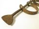 Alte Eisenfessel Fußfessel Ewe Old Rare Slave Iron Bracelet Esclave 1 Afrozip Afrika Bild 2
