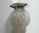 Art Deco Lampe Deckenlampe Hochwertig Wohl Sabino Glas Dickwandig Chrom 1920-1949, Art Déco Bild 5