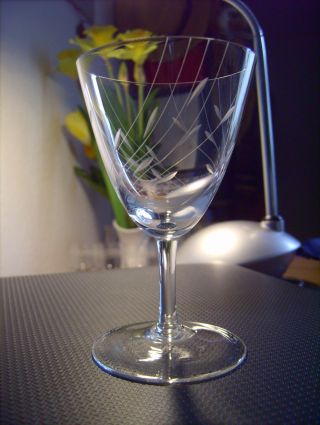 Zwiesel Alte Gläser Likörschalen Likörgläser Kristall - - 5 Stück Bild