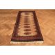 Fein Handgeknüpfter Orient Buchara Jomut Teppich Carpet Tappeto Tapis 90x200cm Teppiche & Flachgewebe Bild 1