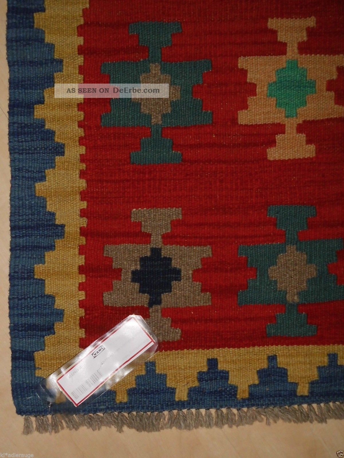 Persisk Kelim Gashgai Ikea Teppich 200 55, Unterlage Stopp Filt Perser Türkei