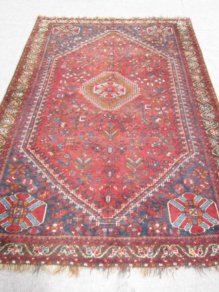 Antiker Perserteppich Gashgai/ Ghaschghaie 295x212cm Antique Carpet,  Tapis Nr.  260 Bild